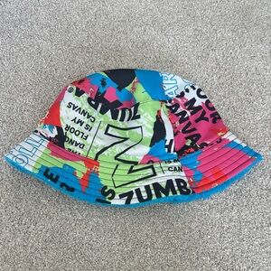 Zumba Fitness Blue Bucket Hat